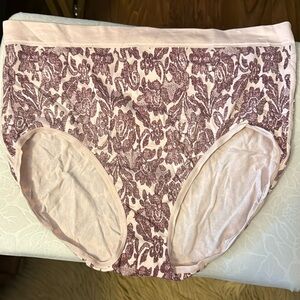 Cacique Pink and Purple Lace Panties Full Coverage NWOT